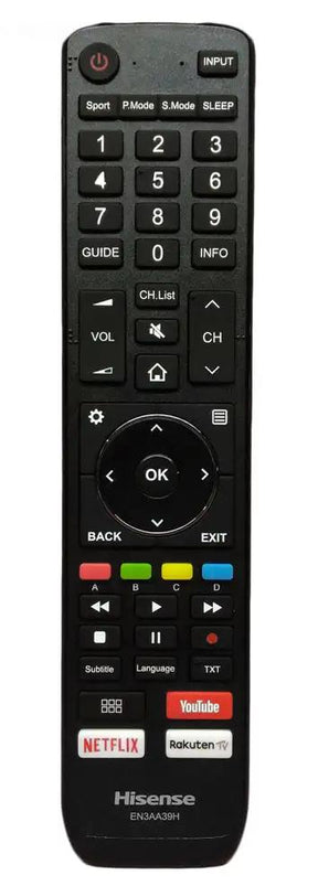 H43A6550 HISENSE afstandsbediening