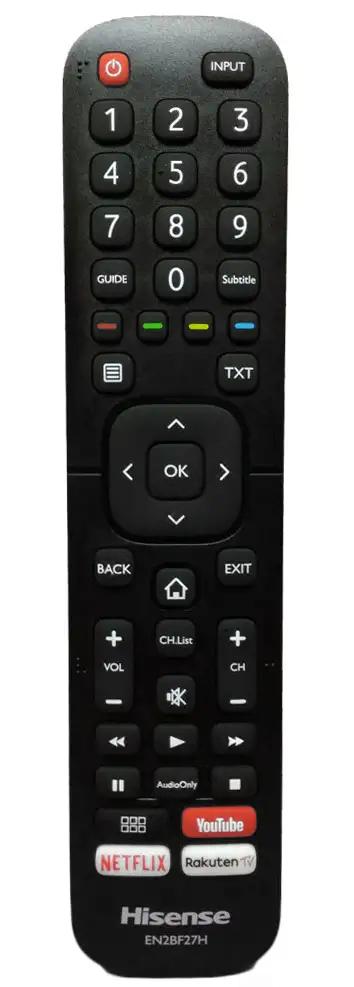 H55A6120 HISENSE afstandsbediening