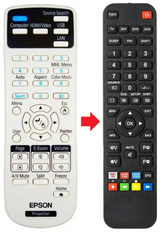 H855B EPSON afstandsbediening - productfoto