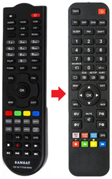 HD-210PRO EUROVIEW afstandsbediening - productfoto