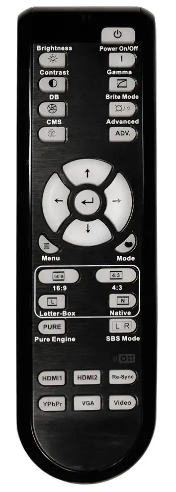HD-83 OPTOMA afstandsbediening