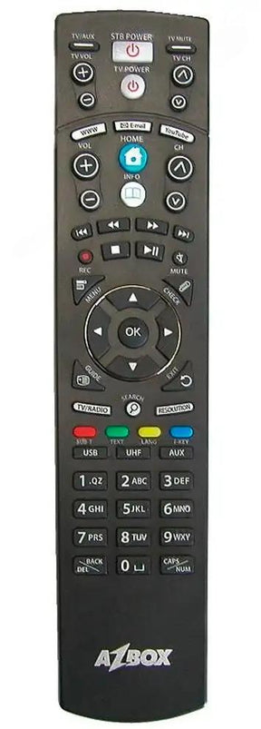 HD-PREMIUM AZ BOX afstandsbediening