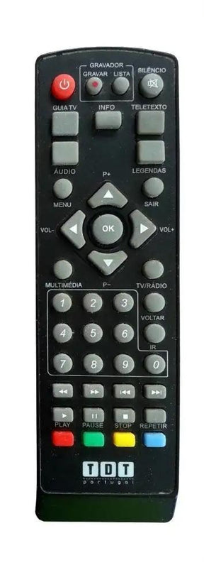 HD6 TDT PORTUGAL afstandsbediening