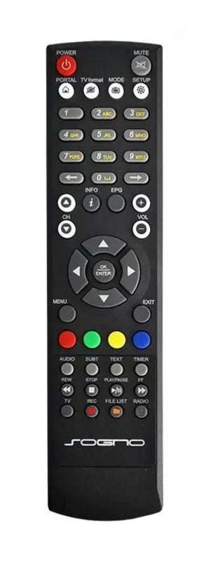 HD8800 SOGNO afstandsbediening