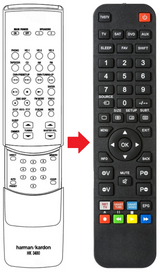 HK3480 HARMAN KARDON afstandsbediening - productfoto