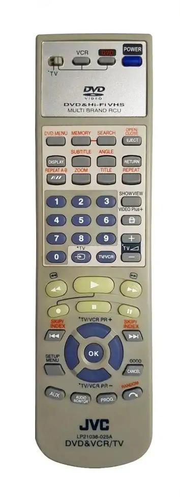 HR-XV2EY JVC afstandsbediening