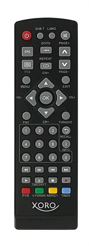 HRT-7515 XORO afstandsbediening