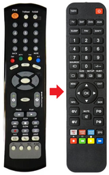 HS-3200IRD HOMECAST afstandsbediening - productfoto