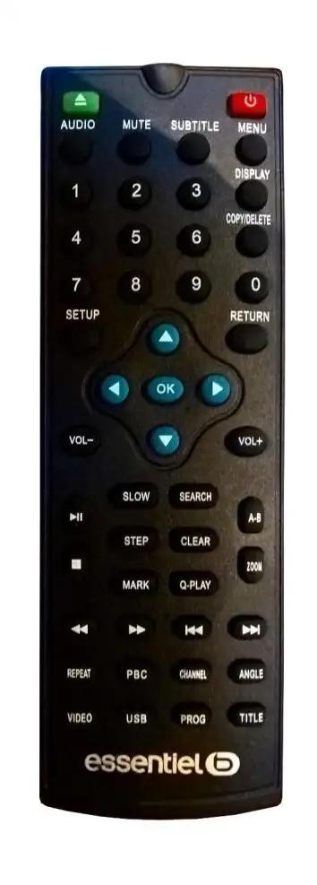 HSD8460 XORO afstandsbediening