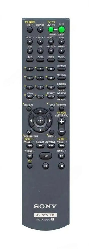 HT-SS2000 SONY afstandsbediening