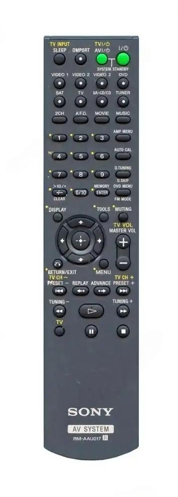 HT-SS2000 SONY afstandsbediening