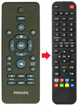 HTL1190B PHILIPS afstandsbediening - productfoto