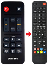 HW-N300 SAMSUNG afstandsbediening - productfoto