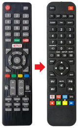 HY-TVS55UH-001 HYUNDAI afstandsbediening - productfoto