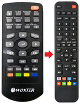 I-CUBE760 WOXTER afstandsbediening - productfoto