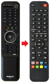 ICORD-HD HUMAX afstandsbediening - productfoto