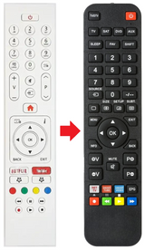 INTV-43LS620 INFINITON afstandsbediening - productfoto
