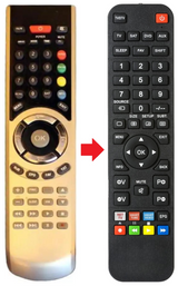 IP9000HD PINACLE afstandsbediening - productfoto