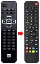 IR-3A DUAL afstandsbediening - productfoto