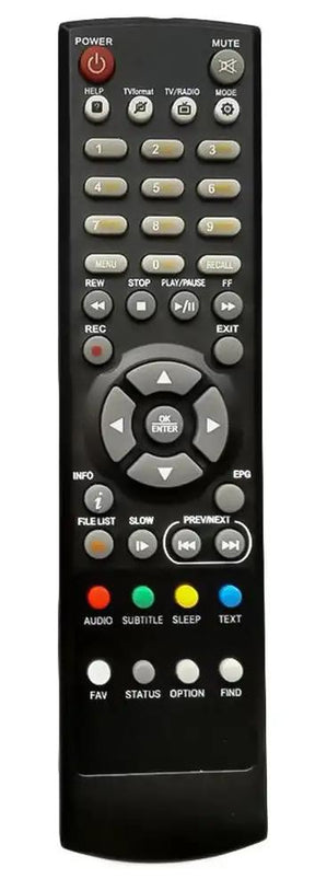 IR-HD SILVER SKY afstandsbediening