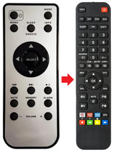IR7S DUAL afstandsbediening - productfoto