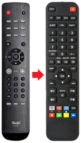 KB62CR TEUFEL afstandsbediening - productfoto