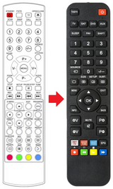 L22TC11W HAIER afstandsbediening - productfoto