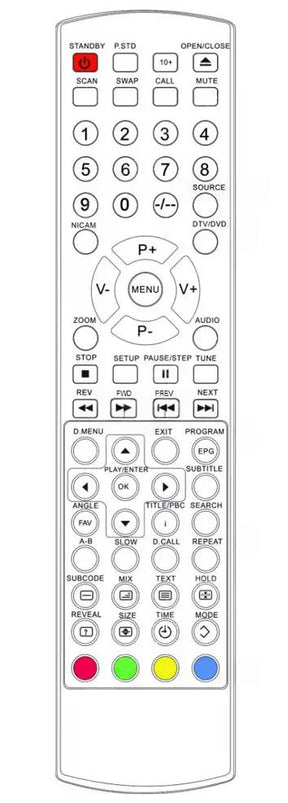 L22TC11W HAIER afstandsbediening