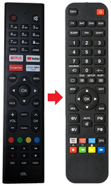 LE3290ATV ENGEL afstandsbediening - productfoto