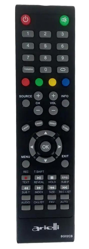 LED2454HD ARIELLI afstandsbediening