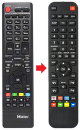 LET32A700P HAIER afstandsbediening - productfoto