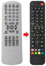 LG-5988 EUROCONSUMERS afstandsbediening - productfoto