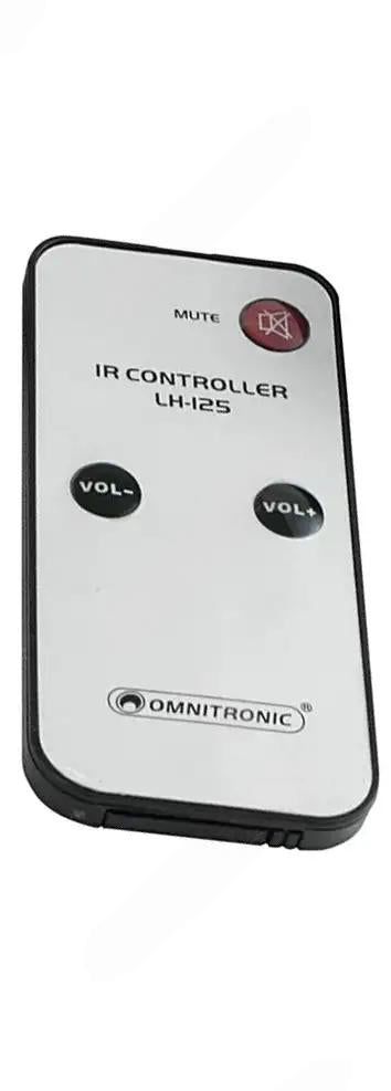 LH-125 OMITRONIC afstandsbediening