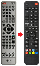 LH-W760IA LG afstandsbediening - productfoto