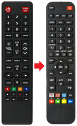 LH75QBCEBGCXEN SAMSUNG afstandsbediening - vergelijking