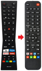 Afstandsbediening geschikt voor JVC LT-32VHQ52I productfoto