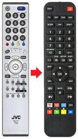 LT32DR7BU JVC afstandsbediening - productfoto