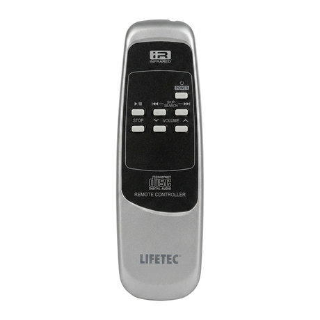 LT7749 LIFETEC afstandsbediening