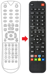 LTV-1929WH DIGIMATE afstandsbediening - productfoto