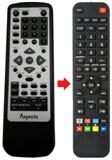 LW ASPECTS afstandsbediening - productfoto