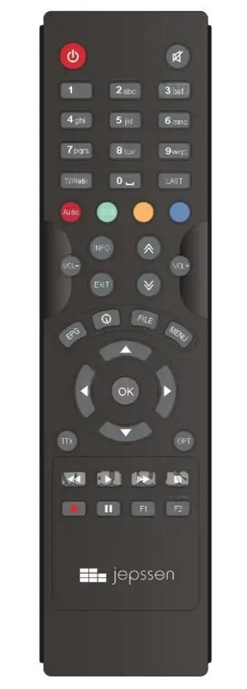 M2-HD JEPSSEN afstandsbediening
