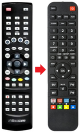 M200-HD MICROELECTRONIC afstandsbediening - productfoto