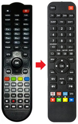 MA-1116-MINI-HD DIGICLASS afstandsbediening - productfoto