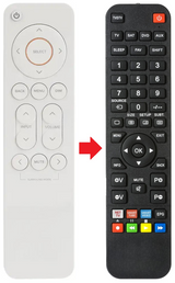 MA310 JBL afstandsbediening - productfoto
