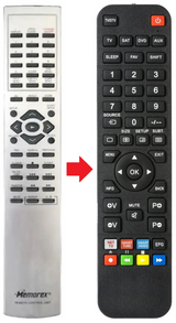 MD2029 MEMOREX afstandsbediening - productfoto