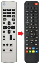 MDT521S MITSUBISHI afstandsbediening - productfoto