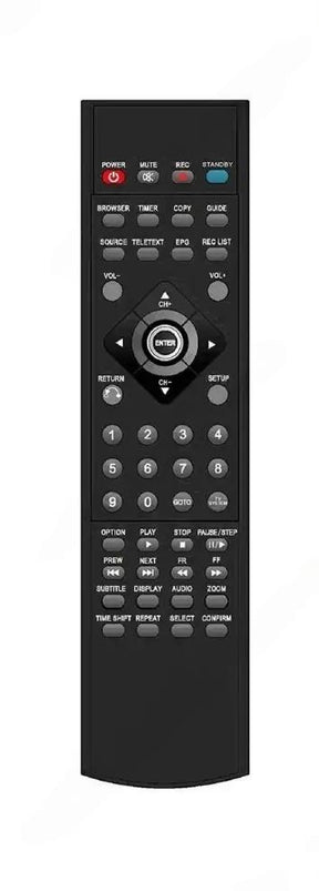 MEDIADISK-ZXHD MEMUP afstandsbediening