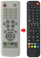 MF59-00242C SAMSUNG afstandsbediening - productfoto