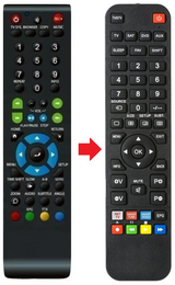 MHDI60T MEDIACOM afstandsbediening - productfoto
