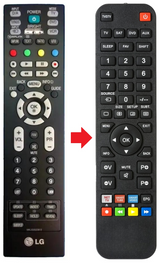 MKJ39170804 LG afstandsbediening - productfoto
